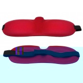 Красная глухая маска на резинке - Sitabella - купить с доставкой в Раменском