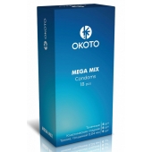 Презервативы OKOTO Mega Mix - 18 шт. - Sitabella - купить с доставкой в Раменском