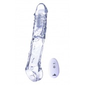 Прозрачная насадка-удлинитель Length Enhancer With Bullet с подхватом - 22,3 см. - NMC - в Раменском купить с доставкой