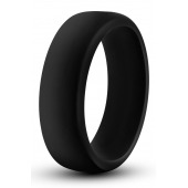 Черное эрекционное кольцо Silicone Go Pro Cock Ring - Blush Novelties - в Раменском купить с доставкой