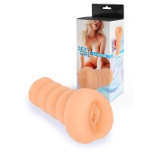 Телесный мастурбатор в виде вагины с узким входом - Sexy Girl - в Раменском купить с доставкой