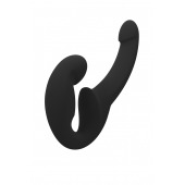 Черный безремневой страпон Share Lite - Fun Factory - купить с доставкой в Раменском