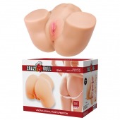 Телесный мастурбатор Olivia с 2 любовными отверстиями - Baile - в Раменском купить с доставкой