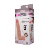 Фаллическая насадка Харнесс UNICOCK 9  - 24 см. - LOVETOY (А-Полимер) - купить с доставкой в Раменском