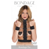 Фиксатор рук к груди увеличенного размера Bondage Collection Bondage Tie Plus Size - Lola Games - купить с доставкой в Раменском