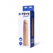 Реалистичная насадка с ярко выраженной головкой - 16,5 см. - A-toys - в Раменском купить с доставкой