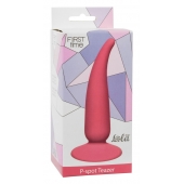 Розовая анальная пробка P-spot Teazer Pink - 12,2 см. - Lola Games - в Раменском купить с доставкой