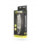 Прозрачная насадка с петлёй для фиксации - 14 см. - ToyFa - в Раменском купить с доставкой