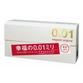 Супер тонкие презервативы Sagami Original 0.01 - 5 шт. - Sagami - купить с доставкой в Раменском