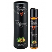 Массажное масло с ароматом экзотических фруктов Huile de Massage Gourmande Fruits Exotiques - 59 мл. - Plaisir Secret - купить с доставкой в Раменском