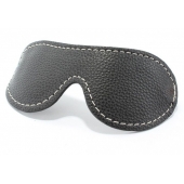 Кожаная маска на глаза - БДСМ Арсенал - купить с доставкой в Раменском