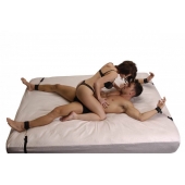 Бондаж для фиксации на кровати Frisky Bedroom Restraint Kit - XR Brands - купить с доставкой в Раменском