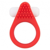 Красное эрекционное кольцо LIT-UP SILICONE STIMU RING 1 RED - Dream Toys - в Раменском купить с доставкой
