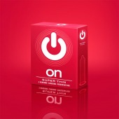 Супертонкие презервативы ON) Super Thin - 3 шт. - ON) - купить с доставкой в Раменском