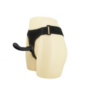 Страпон с изогнутой головкой Ultra Harness Curvy Dildo - 15,8 см. - Baile - купить с доставкой в Раменском