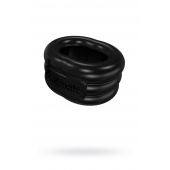 Чёрное эрекционное виброкольцо Stretch - Bathmate - в Раменском купить с доставкой