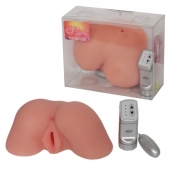 Малая вибровагина с одним любовным тоннелем - LOVETOY (А-Полимер) - в Раменском купить с доставкой