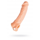 Удлиняющая насадка на пенис с вибрацией - 18,5 см. - ToyFa - в Раменском купить с доставкой