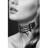 Оригинальный ошейник-чокер со шнуровкой - Bijoux Pour Toi - купить с доставкой в Раменском