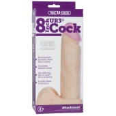Ультрареалистичная насадка для трусиков Vac-U-Lock 8  ULTRASKYN Cock - 20,57 см. - Doc Johnson - купить с доставкой в Раменском