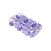 Фиолетовая насадка на пенис Rings Armour - Lola Games - в Раменском купить с доставкой