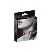 Красный чокер с замком в форме сердца - Bijoux Pour Toi - купить с доставкой в Раменском