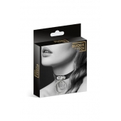 Черный чокер с двумя кольцами - Bijoux Pour Toi - купить с доставкой в Раменском