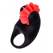 Чёрно-красное эрекционное виброкольцо Erotist - Erotist Adult Toys - в Раменском купить с доставкой