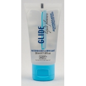 Интимная смазка на водной основе Glide - 30 мл. - HOT - купить с доставкой в Раменском