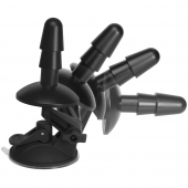 Плаг на присоске Vac-U-Lock Deluxe Suction Cup Plug Accessory - Doc Johnson - купить с доставкой в Раменском