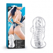 Прозрачный мастурбатор M for Men Hand Tool - Blush Novelties - в Раменском купить с доставкой
