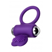 Фиолетовое виброкольцо с ресничками JOS PERY - JOS - в Раменском купить с доставкой