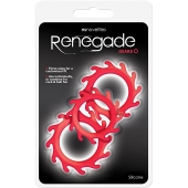 Набор из 3 красных эрекционных колец Renegade Gears - NS Novelties - в Раменском купить с доставкой