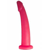 Розовый стимулятор простаты из геля - 18 см. - LOVETOY (А-Полимер) - в Раменском купить с доставкой