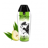 Интимный гель TOKO Pear   Exotic Green Tea с ароматом груши и зеленого чая - 165 мл. - Shunga - купить с доставкой в Раменском