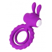 Фиолетовое эрекционное кольцо на пенис JOS  GOOD BUNNY - JOS - в Раменском купить с доставкой