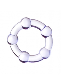 Фиолетовое эрекционное кольцо A-Toys - A-toys - в Раменском купить с доставкой