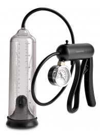 Вакуумная мужская помпа с датчиком давления Pro-Gauge Power Pump - Pipedream - в Раменском купить с доставкой