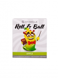 Стимулирующий презерватив-насадка Roll   Ball Apple - Sitabella - купить с доставкой в Раменском