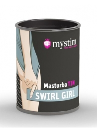 Компактный мастурбатор MasturbaTIN Swirl Girl - MyStim - в Раменском купить с доставкой