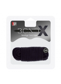 Черная веревка для связывания BONDX LOVE ROPE - 10 м. - Dream Toys - купить с доставкой в Раменском