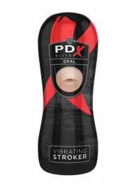 Мастурбатор-ротик Vibrating Oral Stroker - Pipedream - в Раменском купить с доставкой
