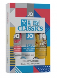 Подарочный набор лубрикантов Tri-Me Triple Pack Classics - System JO - купить с доставкой в Раменском