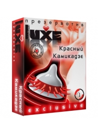 Презерватив LUXE  Exclusive   Красный Камикадзе  - 1 шт. - Luxe - купить с доставкой в Раменском