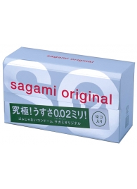 Ультратонкие презервативы Sagami Original - 12 шт. - Sagami - купить с доставкой в Раменском