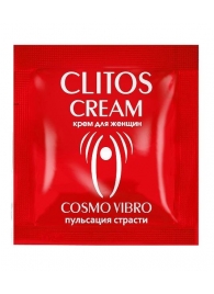 Пробник возбуждающего крема для женщин Clitos Cream - 1,5 гр. - Биоритм - купить с доставкой в Раменском