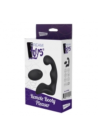 Черный вибромассажер простаты REMOTE BOOTY PLEASER - Dream Toys - в Раменском купить с доставкой