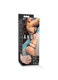 Телесный мастурбатор-ротик Angie - Blush Novelties - в Раменском купить с доставкой