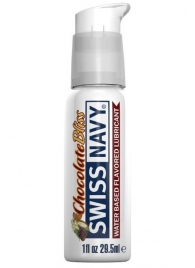 Лубрикант с ароматом шоколада Swiss Navy Chocolate Bliss Lube - 29,5 мл. - Swiss navy - купить с доставкой в Раменском