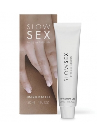 Гель для мастурбации с ароматом кокоса Slow Sex Finger Play Gel - 30 мл. - Bijoux Indiscrets - купить с доставкой в Раменском